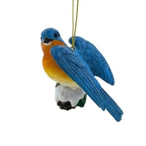 BLUEBIRD Ornamental Figurine With Original Tag and Information Card D. Mint